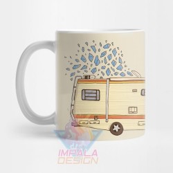 Taza Breaking Bad Heisenberg Rv Casa Rodante Cerámica