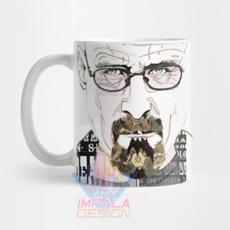 Taza Breaking Bad Heisenberg Walter White Cerámica