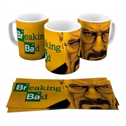 Taza Cerámica Breaking Bad Collage Walter White Serie