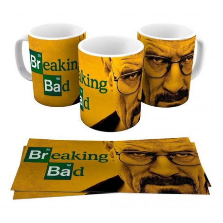 Taza Cerámica Breaking Bad Collage Walter White Serie