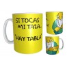 Los Simpsons Taza Gaspar Si Tocas Mi Taza Hay Tabla