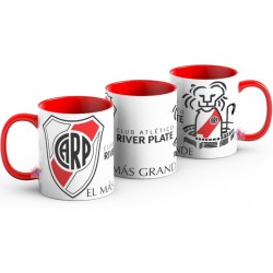 River Plate Taza Roja Leon El Mas Grande