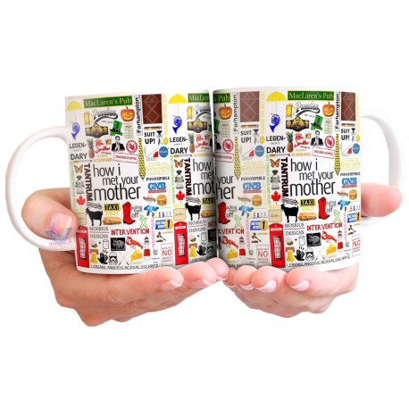 Taza Cerámica How I Met Your Mother Como Conocí A Tu Madre