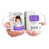 Taza Cerámica Fonoaudióloga La Mejor Profesiones Regalo