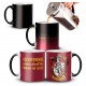 Taza Mágica Harry Potter Gryffindor Dwell The Brave At Heart