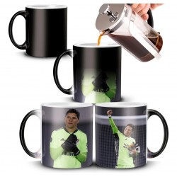 Taza Mágica River Plate Enzo Perez Arquero Termosensible