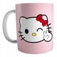 Gato Garfield Taza Cerámica Dibujo Felino Exotico Enamorado