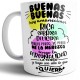 Taza Cerámica Chiky Bom Bom Buenas Buenas Tik Tok Viral