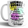 Taza Cerámica Chiky Bom Bom Buenas Buenas Tik Tok Viral