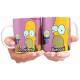 Homero Simpson Duff Taza Cerámica Anda La Osa Cerveza Beer