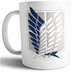 Taza Anime Shingeki No Kyojin Attack On Titan Cerámica Corps