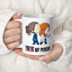 Taza Blanca Grey's Anatomy, You're My Person, Meredith