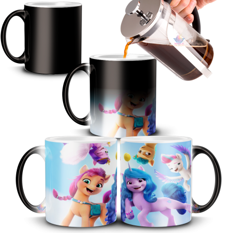 Taza Mágica My Little Pony Mi Pequeño Pony Cerámica