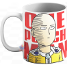 Taza Cerámica One Punch Man Superhéroe Anime Comic Hage Manto