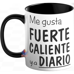 Taza Cerámica Gato Frase Llegué Tarde Porque No Quería Venir