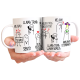 Taza Cerámica Meme Flork Te Amo Llama Trina Mafe Walker