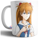 Taza Ceramica Evangelion Asuka Langley Cafe Anime Manga