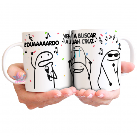 Taza Cerámica Universo Paralelo La Konga Me Encantas Florks