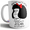 Taza De Cerámica - Mafalda - No Pido Que Me Amen Frases
