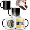 Taza De Rosario Central Mágica De Cerámica Escudo Canalla
