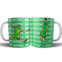 Taza Cerámica Argentina Campeón Messi Qatar Mundial Lionel