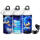 Botella Deportiva Sonic Tapa Anti Derrames Pico Dosificador