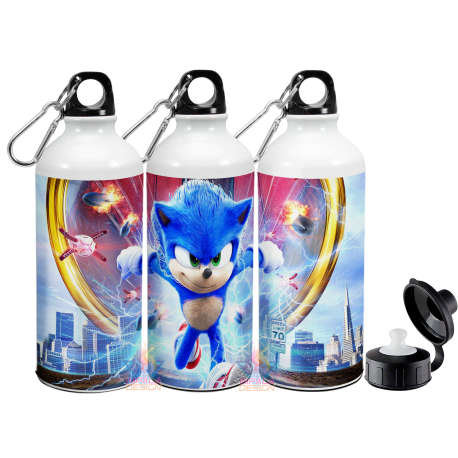 Botella Deportiva Sonic Tapa Anti Derrames Pico Dosificador