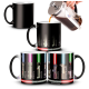 Taza Mágica Star Wars Sables De Luz Darth Vader Obi Wan