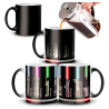 Taza Mágica Star Wars Sables De Luz Darth Vader Obi Wan