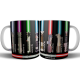 694863-MLA69644633560_052023,Taza Cerámica Star Wars Sables De Luz Darth Vader Obi Wan 