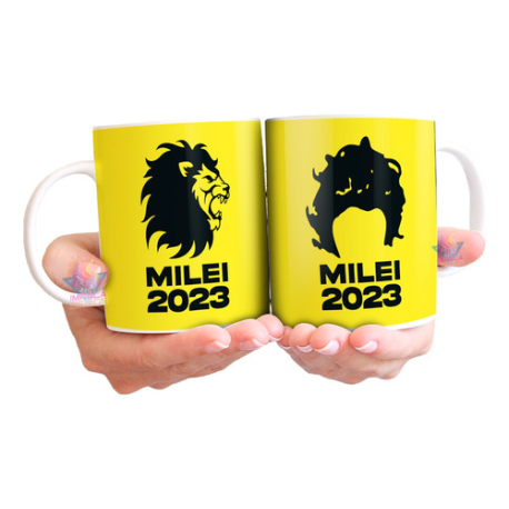 813265-MLA69619470875_052023,Taza Milei 2023 Libertarios Motosierra Javier Libertad León