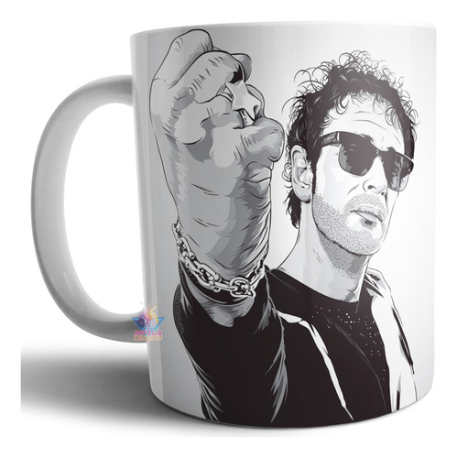 791377-MLA69775585364_062023,Taza De Cerámica - Gustavo Cerati