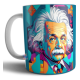 975468-MLA69791382369_062023,Taza De Cerámica Albert Einstein Ciencia Física Matemáticas 