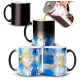 Taza Mágica Hyoga Cisne Saint Seiya Caballeros Del Zodiaco