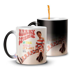 891195-MLA69609159150_052023,Taza Mágica Harry Styles In This World Its Just Us Cerámica