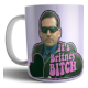 758284-MLA69608351218_052023,Taza Cerámica The Office It's Britney Bitch Michael Scott