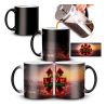 Taza Mágica Red Hot Chili Peppers De Cerámica Rock Logo