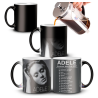 Taza Mágica Adele Cantautora Cerámica Termosensible
