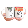 Taza Flork Instalando Paciencia No Fue Posible Error Meme