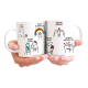 Taza Cerámica Miel Tú Eres El Pincel Que Pinta Papel Flork