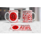 982945-MLA41335135668_042020,Taza Ceramica Aries Astrologia Signos Zodiaco