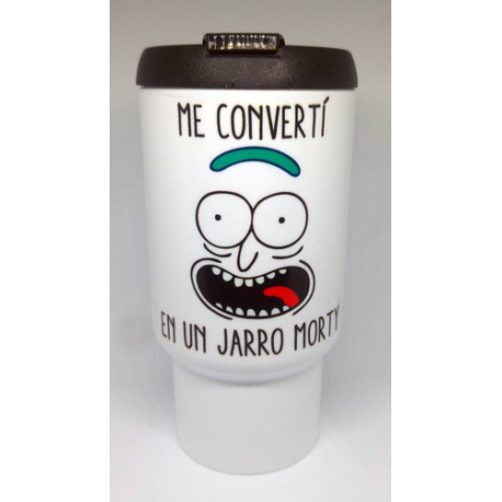 638069-MLA29778564028_032019,Rick And Morty Jarro Termico Comic Cartoon