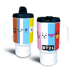 634175-MLA70283283983_072023,Jarro Térmico Bts Bt21 Kpop Personajes Boy Group Plástico Bt