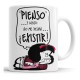 Taza Mafalda - Pienso Y Luego - Cerámica