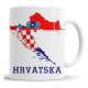 703232-MLA53270114971_012023,Taza Croacia - Hrvatska - Cerámica