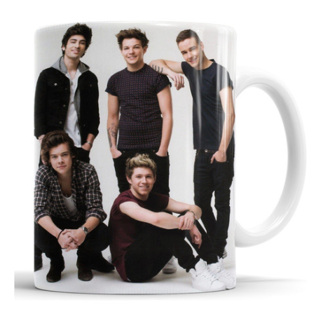 800065-MLA53253112207_012023,Taza One Direction - Cerámica