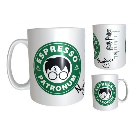 Taza Harry Potter Starbucks Espresso Patronum Nombre Persona