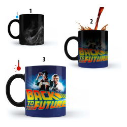 916818-MLM43628228673_092020,Taza Mágica Volver Al Futuro. Back To The Future.