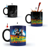 Taza Mágica Volver Al Futuro. Back To The Future.