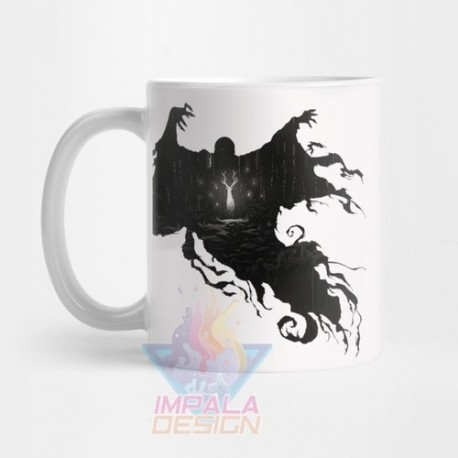 Taza Harry Potter Ciervo Expecto Patronus Cerámica